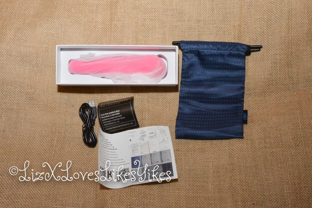 7 Speed Magic Wand Cactus - FAAK Review by LizX The complete set includes the vibrator, manuals, charging cable and pouch