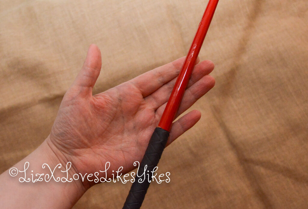 'El Bastardo' - caning implement by Mchurt.eu Review by LizXLikes.com Copyright LizXLikes