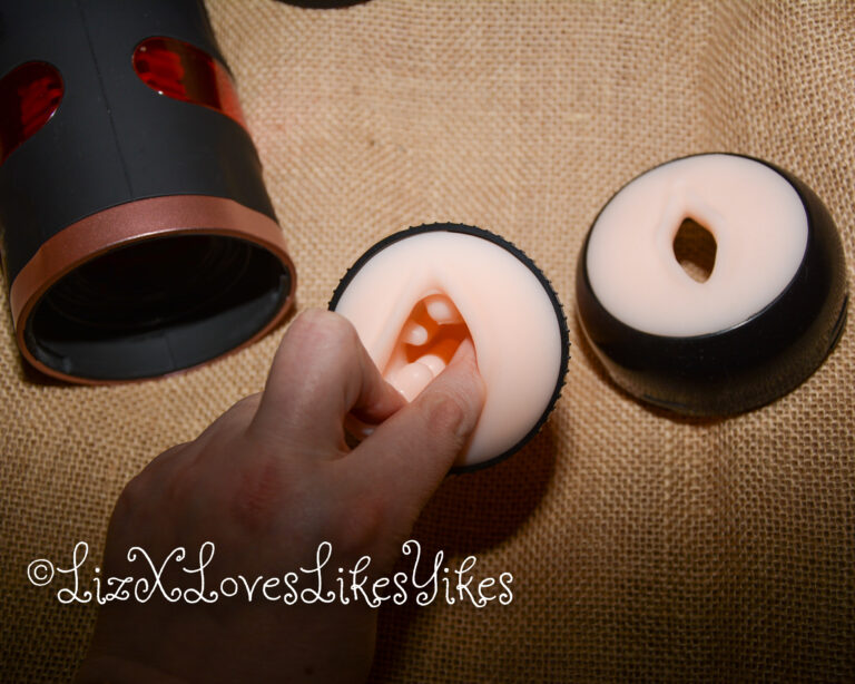Easy Love Intelligent 4D Male Masturbation Cup from Bestvibe.com Copyright picture Liz BlackX