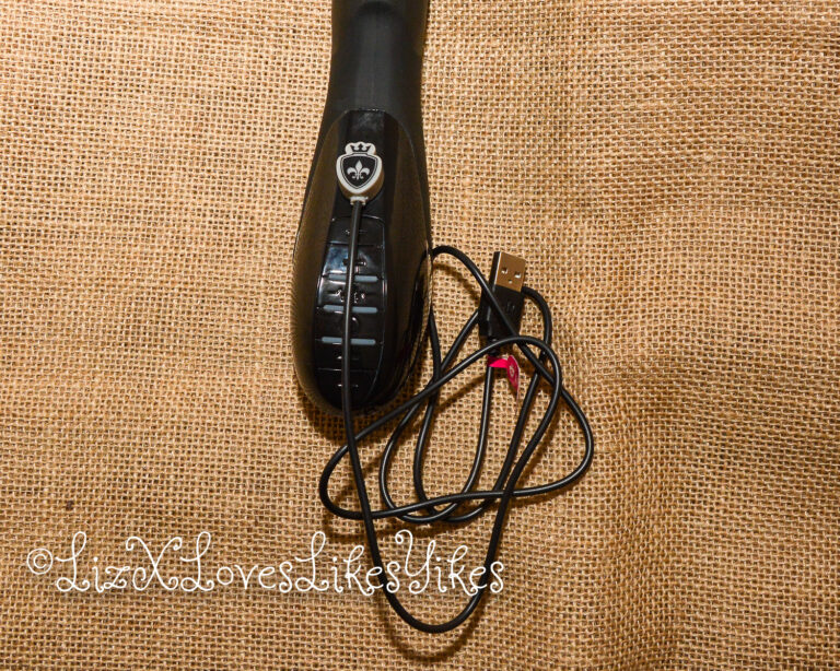 Review of Sizzling Simon, an E-stim vibrator by Mystim Copyright Liz BlackX
