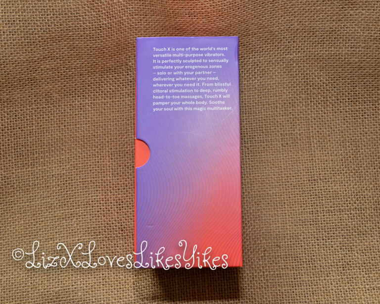 Review of the TouchX by WeVibe by Liz BlackX