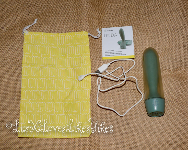 Review of the Lora diCarlo G-Spot Vibrator - Onda Copyright Lizxlikes.com