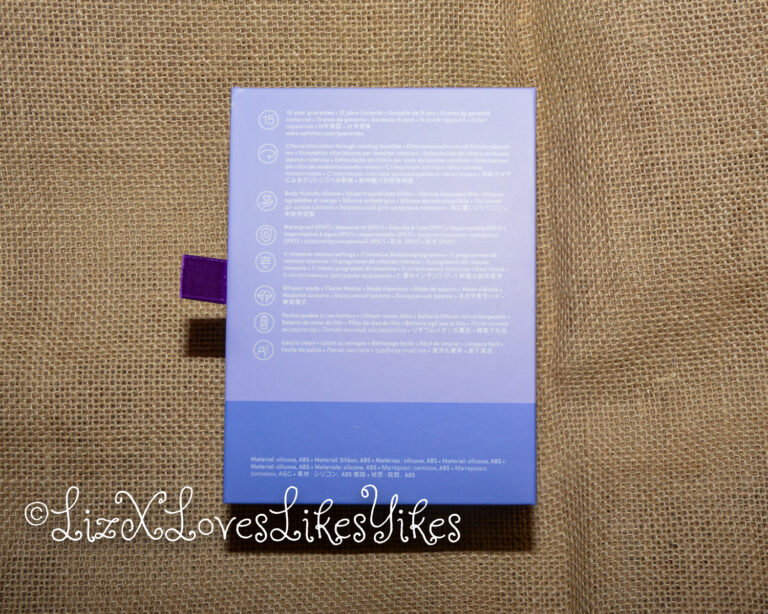 Review of Satisfyer Sweet Treat LayonVibrator Copyright Liz BlackX
