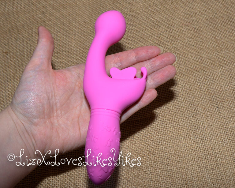 Review of the CalExotics Butterfly Kiss Silicone Rabbit Vibrator Copyright Liz BlackX