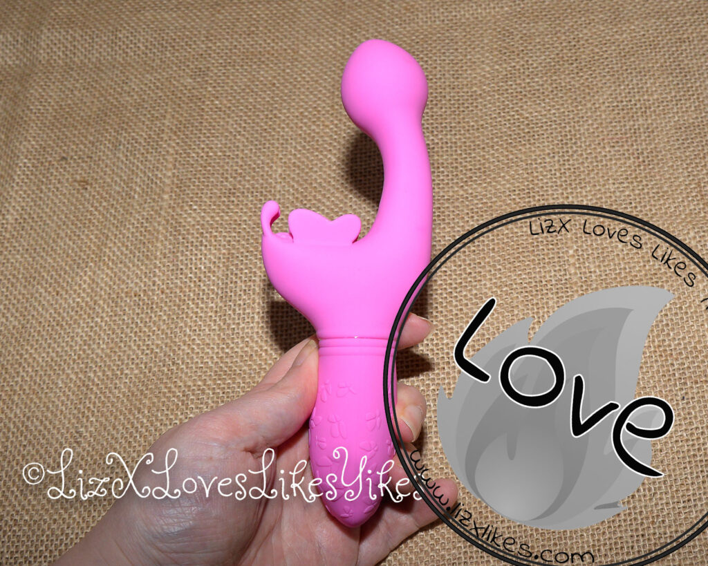 Review of the CalExotics Butterfly Kiss Silicone Rabbit Vibrator Copyright Liz BlackX