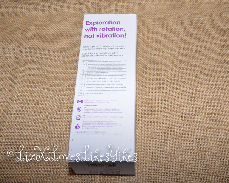 Review Zumio - I Spirotip Clitoris Stimulator - Aqua Copyright Liz BlackX