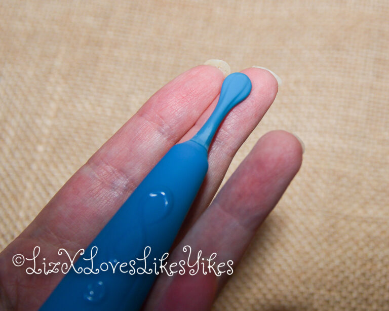 Review Zumio - I Spirotip Clitoris Stimulator - Aqua Copyright Liz BlackX