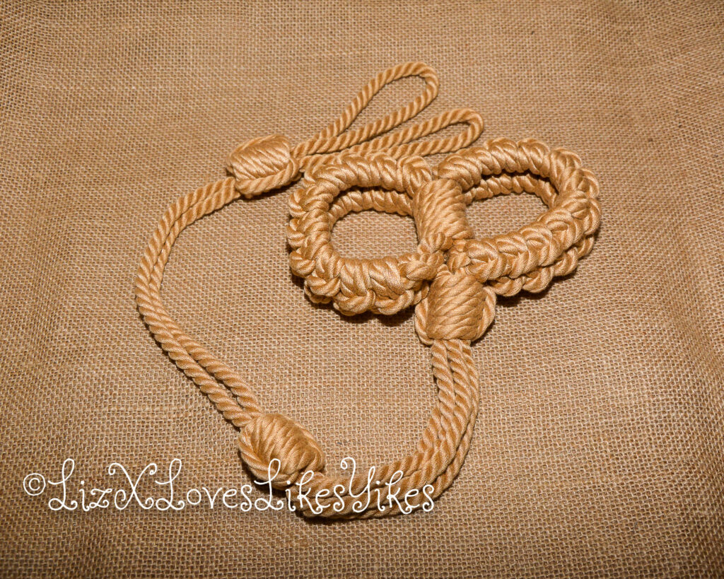 Review of Liebe Seele Bound You Ⅱ Shibari Bondage Rope Wrist Cuffs and Lead Copyright Liz BlackX