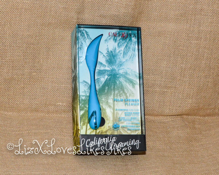 Review of the CalExotics California Dreaming Palm Springs Pleaser Flexible Vibrator Copyright Liz BlackX