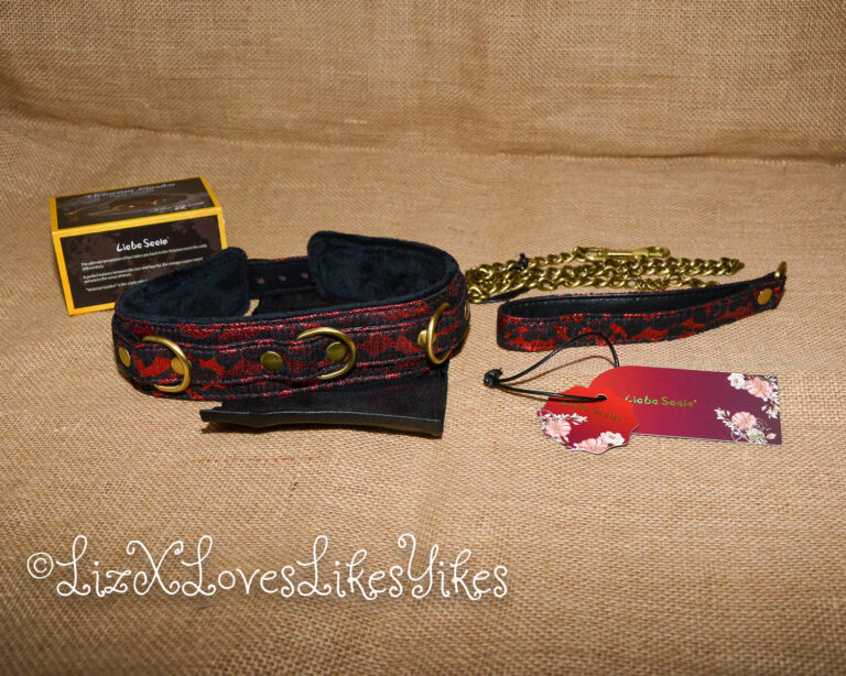 Review of the Liebe Seele Victorian Garden Lace and Velvet Collar with Chain Leash