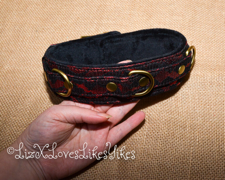 Review of the Liebe Seele Victorian Garden Lace and Velvet Collar with Chain Leash