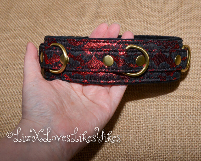 Review of the Liebe Seele Victorian Garden Lace and Velvet Collar with Chain Leash