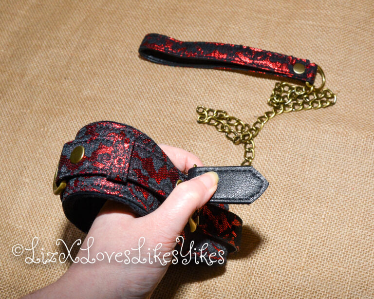 Review of the Liebe Seele Victorian Garden Lace and Velvet Collar with Chain Leash