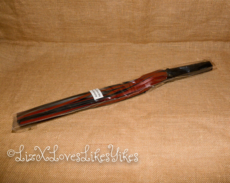 Review of the Saffron Flogger by Sportsheets Copyright Liz BlackX