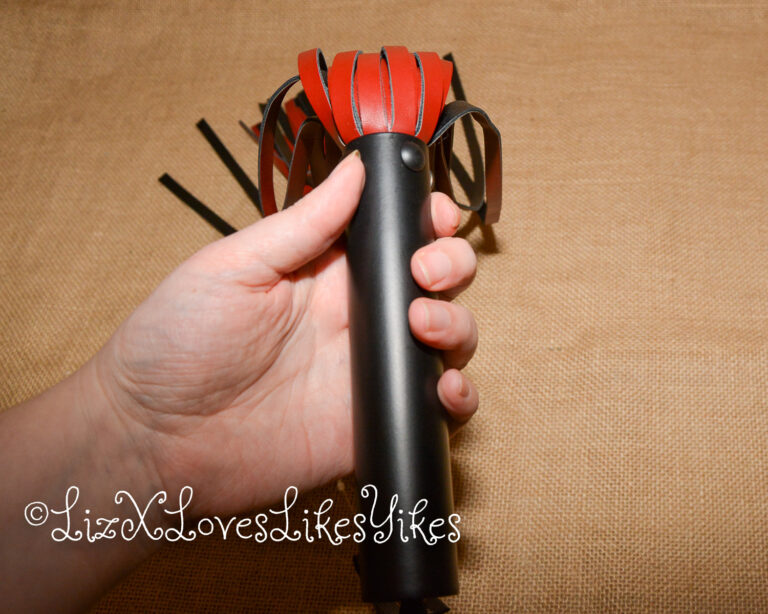 Review of the Saffron Flogger by Sportsheets Copyright Liz BlackX
