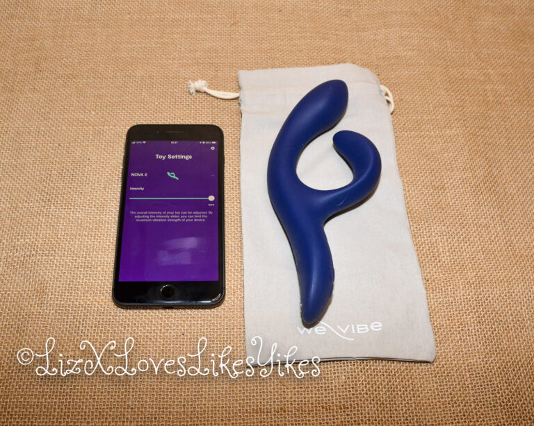 Review of the Nova 2 WeVibe Vibrator Copyright Liz BlackX