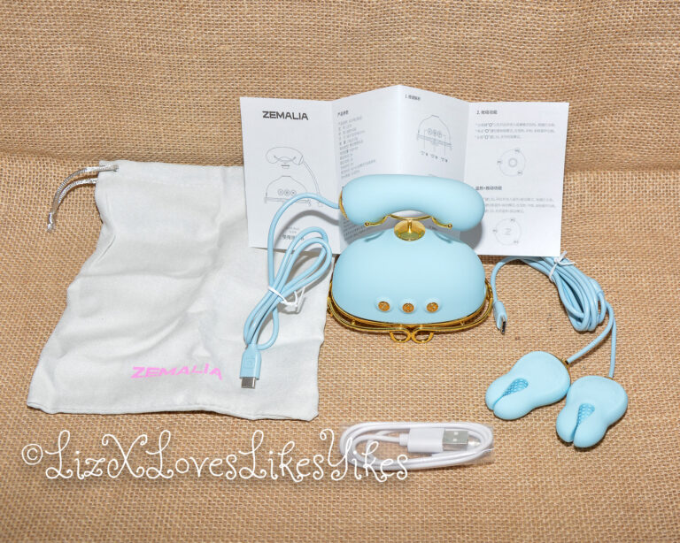 Review of Svakom Retro Telephone Massager Copyright Liz BlackX