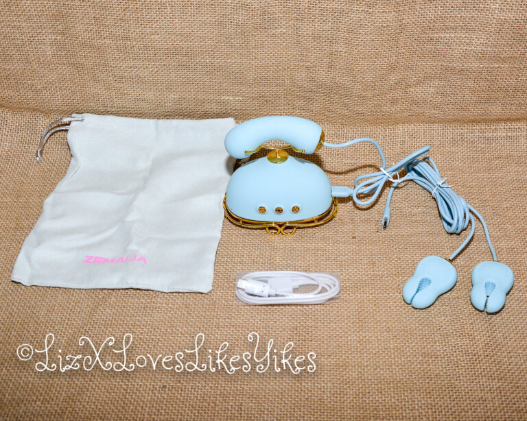 Review of Svakom Retro Telephone Massager Copyright Liz BlackX