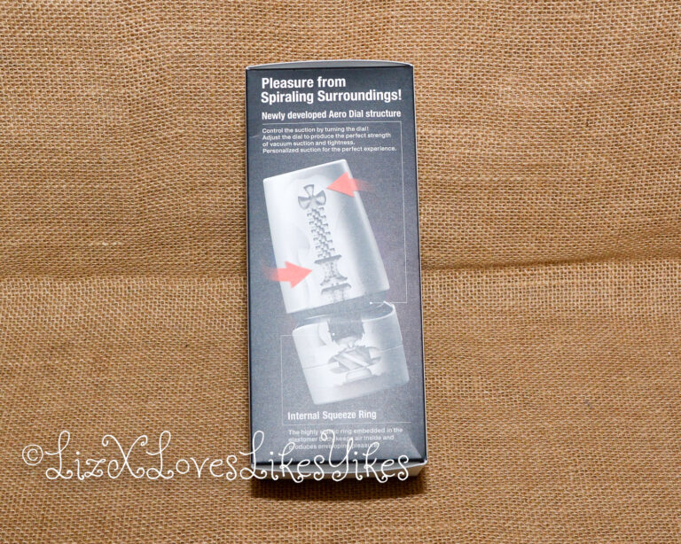 Review of the TENGA - Aero Masturbator - Silver Copyright Liz BlackX