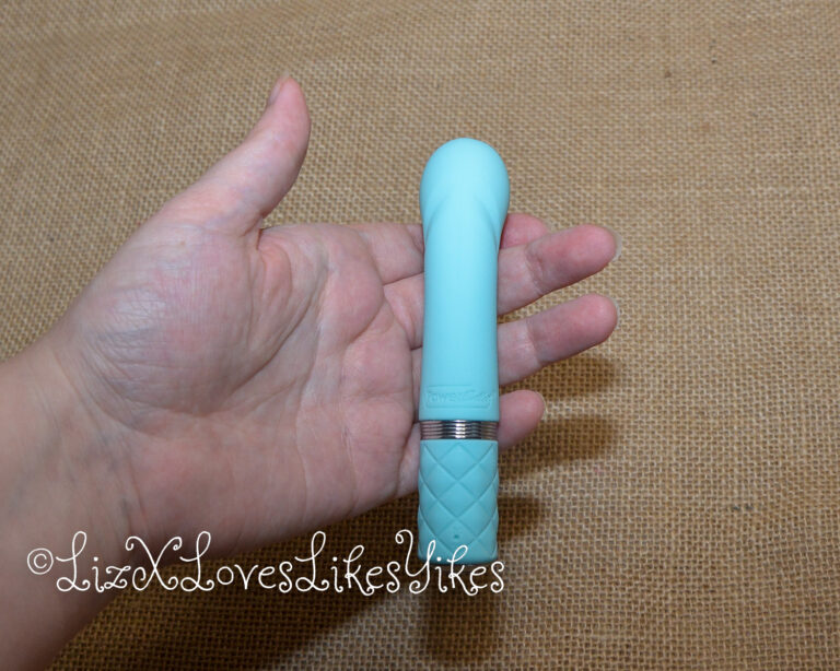 Review of Pillow Talk Racy G-spot Vibrator - Teal Copyright Liz BlackX