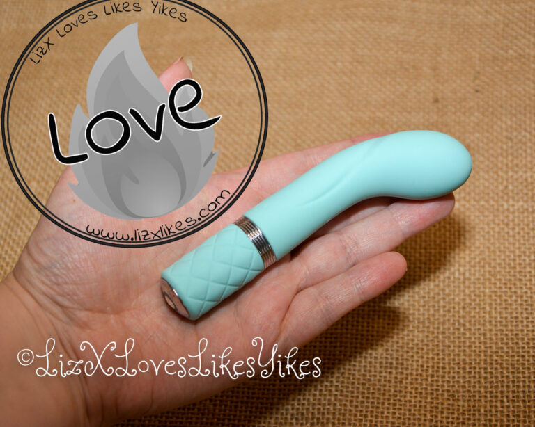 Review of Pillow Talk Racy G-spot Vibrator - Teal Copyright Liz BlackX