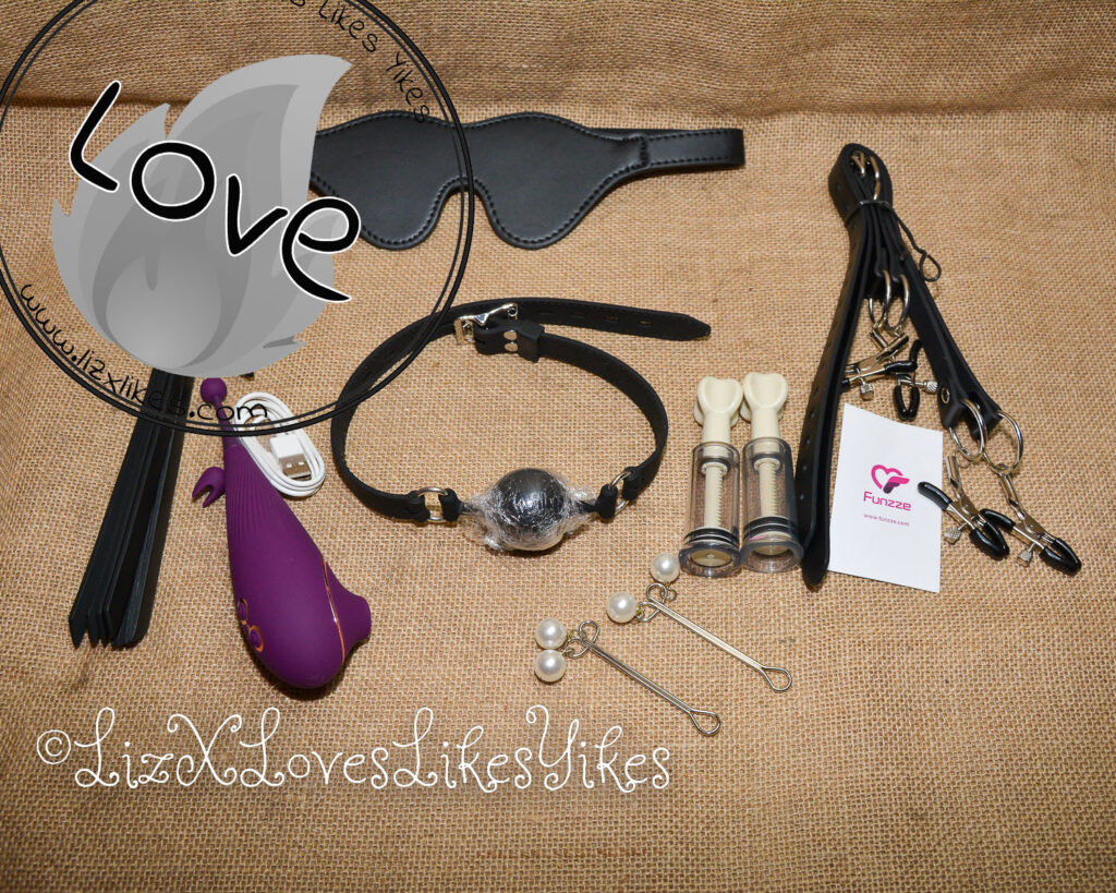 Review of the Clit Torturing Play Kit by Funzze.com Copyright Liz BlackX