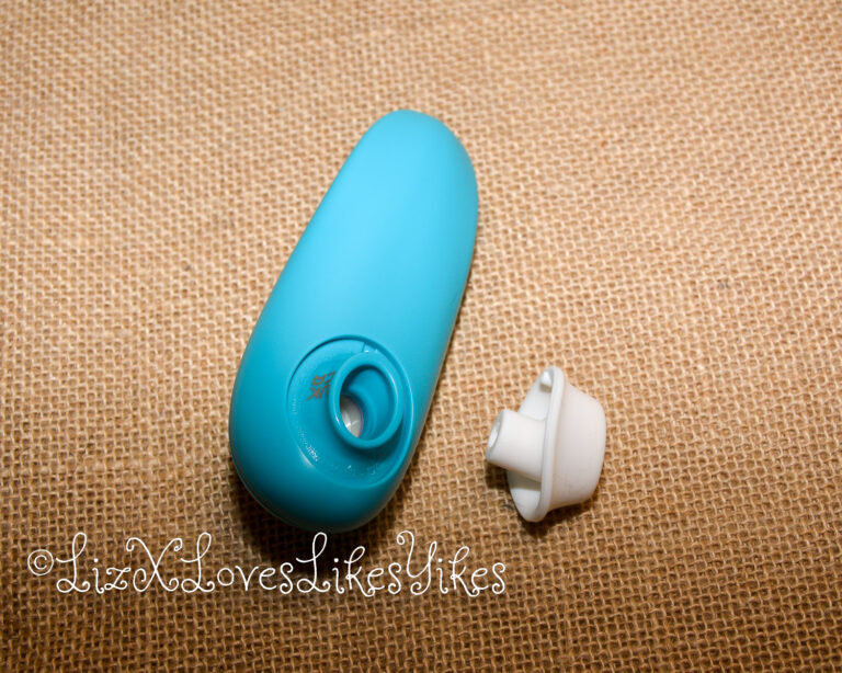 The detachable suction heads. Review of the Womanizer Starlet 3 Pleasure Air Clitoral Stimulator Copyright Liz BlackX