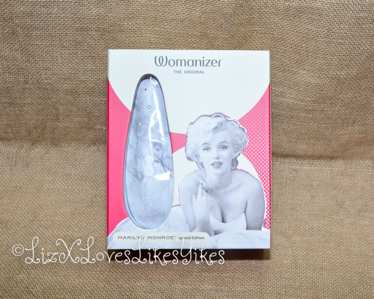 Review of the Womanizer Marilyn Monroe Special Edition Copyright Liz BlackX