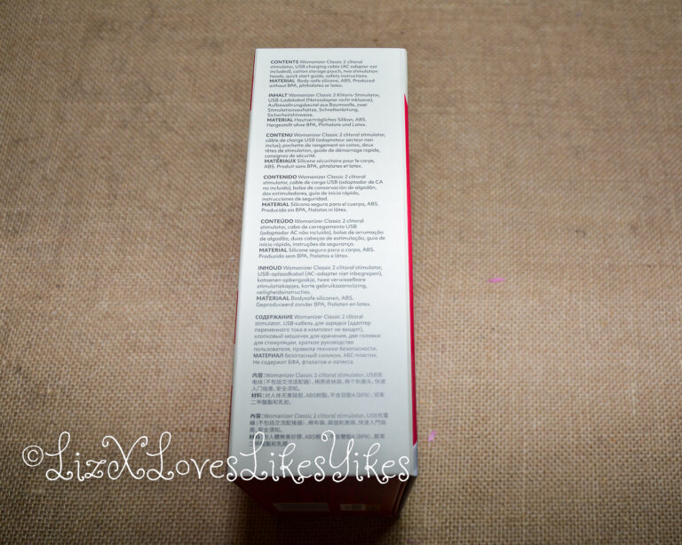 Review of the Womanizer Marilyn Monroe Special Edition Copyright Liz BlackX