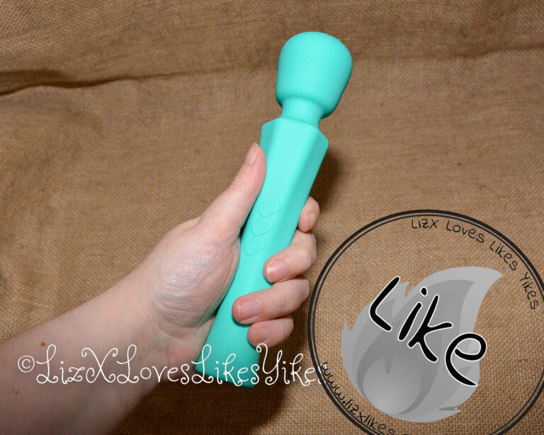 Review of Sweetensity Rechargeable Silicone Wand Vibrator Copyright Liz BlackX