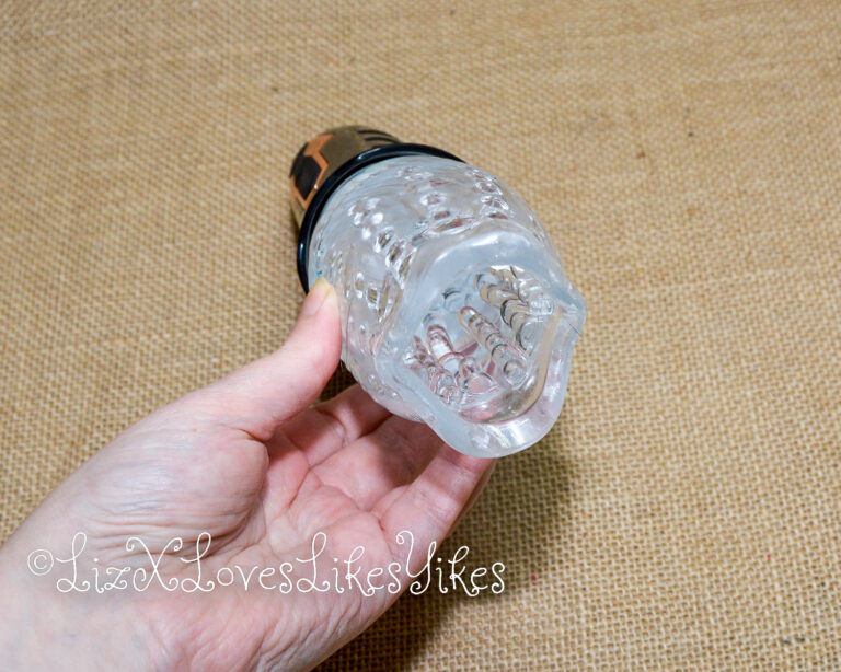 Review of the Bestvibe Upgrade Monica Rotating Vibrating Blowjob Masturbator Copyright Liz BlackX