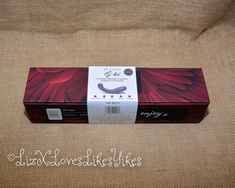 Review of the Je Joue G-Kii Flexible Clitoral & G-Spot Vibrator Copyright Liz BlackX
