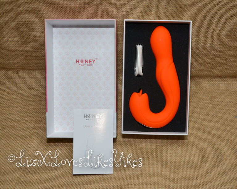 Review of the Joi Rotating Head G-Spot Vibrator and Clit Licker Copyright Liz BlackX
