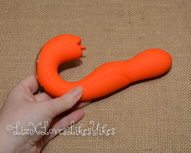 Review of the Joi Rotating Head G-Spot Vibrator and Clit Licker Copyright Liz BlackX