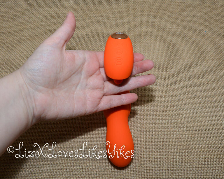 Review of the Joi Rotating Head G-Spot Vibrator and Clit Licker Copyright Liz BlackX
