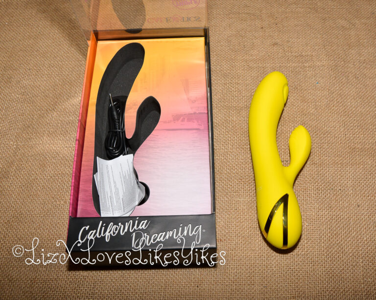 Review of the California Dreaming San Diego Seduction Dual Stimulation Vibrator CalExotics Copyright Liz BlackX