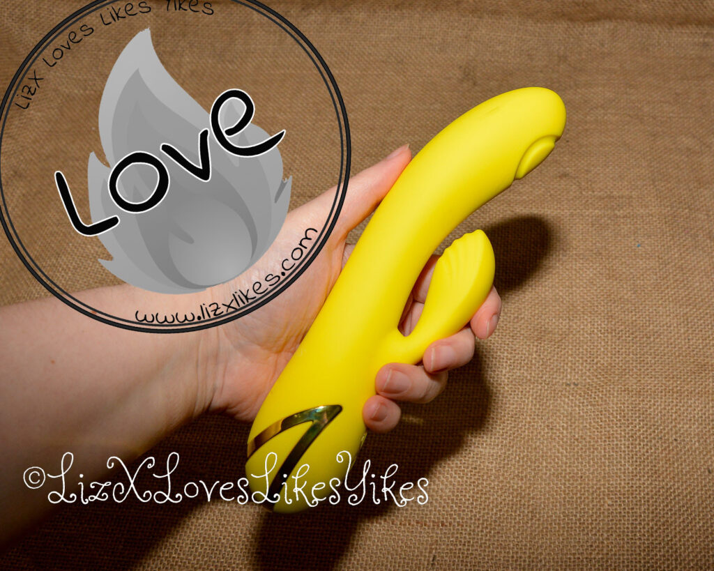 Review of the California Dreaming San Diego Seduction Dual Stimulation Vibrator CalExotics Copyright Liz BlackX