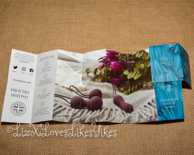 Review of the Juno Flex G-Spot vibrator by Je Joue, sponsored by Bettystoybox.com Copyright Liz BlackX