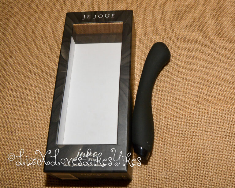 Review of the Juno Flex G-Spot vibrator by Je Joue, sponsored by Bettystoybox.com Copyright Liz BlackX
