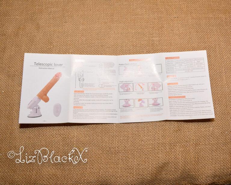 Review Cal-8 Thrusting Rotating Vibrating Multi-angle Heating Remote Control Sex Machine Acmejoy Copyright LizBlackX