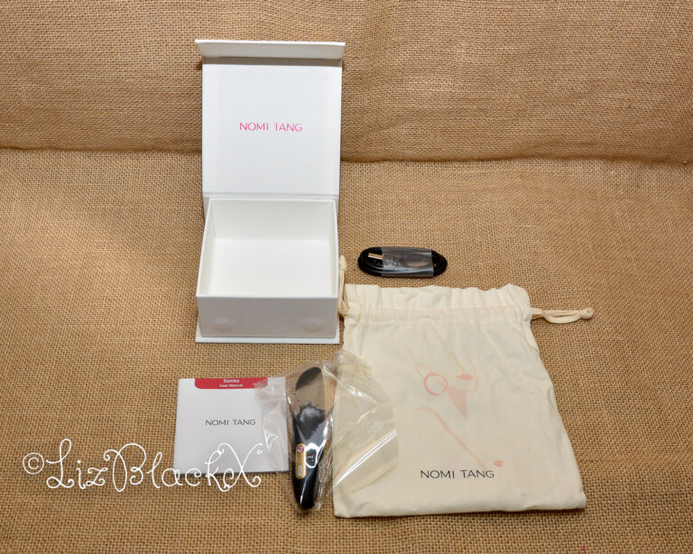 Review of the Samba lipstick vibrator by Nomi Tang Copyright Liz BlackX