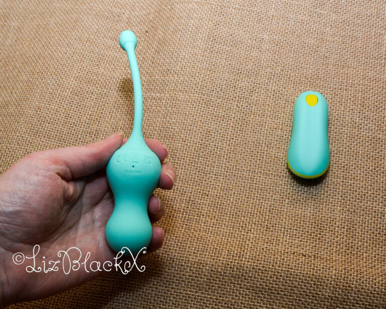 Review of the Cello Vibrating Egg by Romp Toys Copyright Liz BlackX
