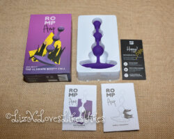 Review of the Amp Anal Beads by Romp Toys Copyright Liz BlackX