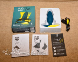 Review of the Bass anal vibrator by Romp Toys Copyright Liz BlackX