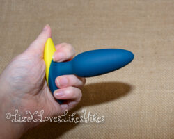Review of the Bass anal vibrator by Romp Toys Copyright Liz BlackX