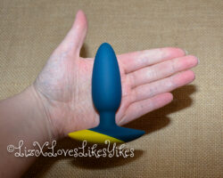 Review of the Bass anal vibrator by Romp Toys Copyright Liz BlackX