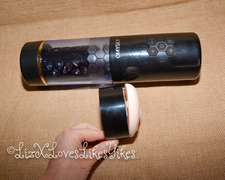 Review of the Bestvibe Hand-free Thrusting Male Masturbator Cup Copyright Liz BlackX