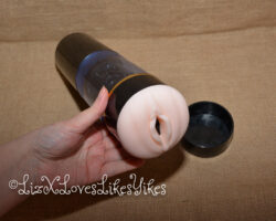 Review of the Bestvibe Hand-free Thrusting Male Masturbator Cup Copyright Liz BlackX