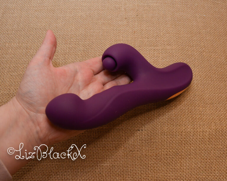 Review of the OG Rabbit 3 in 1 Tapping Vibrator by Tracys Dog Copyright Liz BlackX