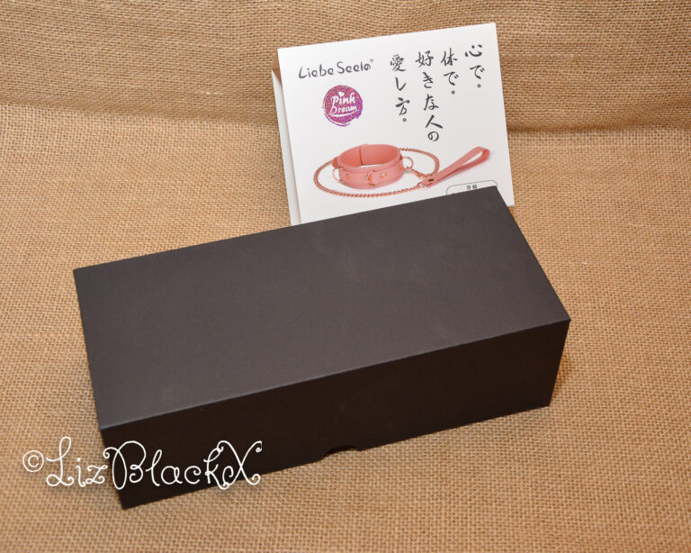 Review of the Pink Dream Leather Collar with Leash by Liebe Seele Copyright Liz BlackX